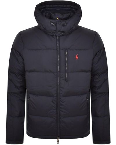 Ralph Lauren Bomber Down Jacket - Blue