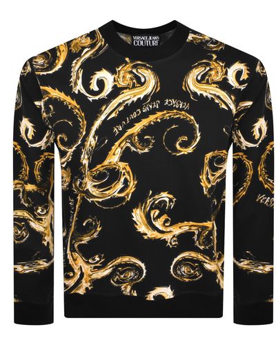 Versace Couture Baroque Sweatshirt - Black