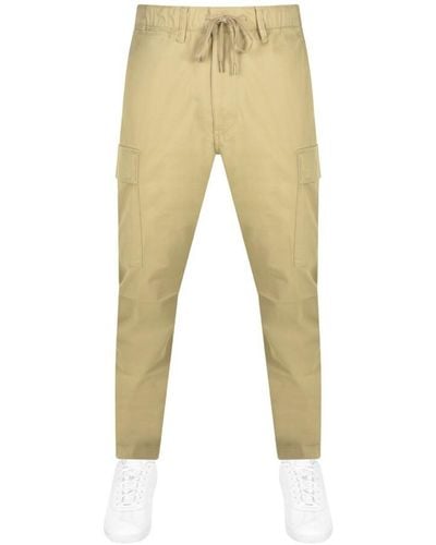 Ralph Lauren Cargo Slim Fit Trousers - Natural