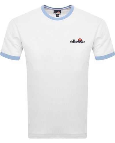 Ellesse Meduno Logo T Shirt - White