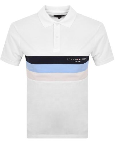 Tommy Hilfiger Logo Polo off to Lyst - Men Up 68% | Shirts for