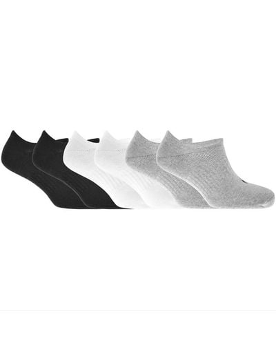 Ralph Lauren 6 Pack Liner Socks - Metallic