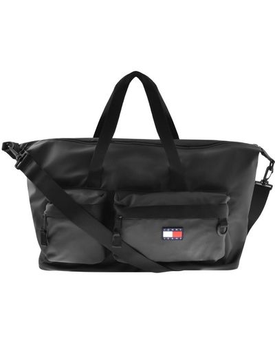 Tommy Hilfiger Logo Duffle Bag - Black