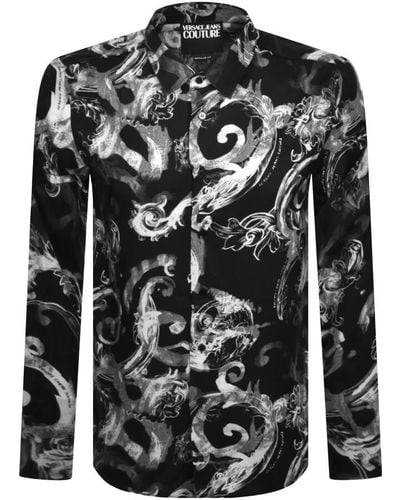 Versace Jeans Couture Couture Long Sleeve Shirt - Black