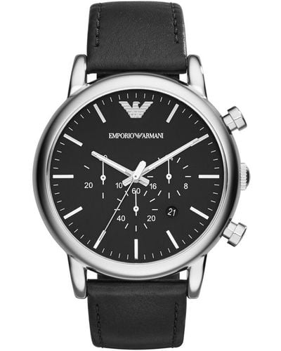 Armani Emporio Ar1828 Watch - Black