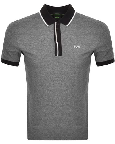 BOSS Boss Paddy 3 Polo T Shirt - Gray
