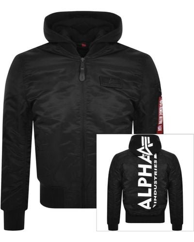 Alpha Industries Ma 1 Jacket - Black