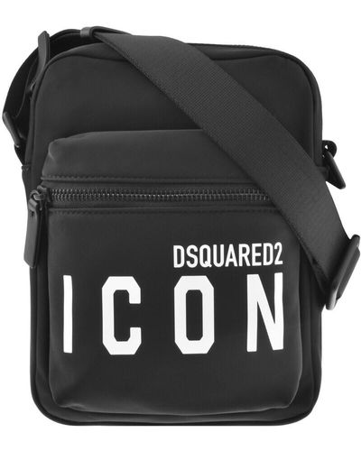 DSquared² Icon Cross Body Bag - Black