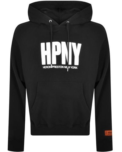 Heron Preston Hpny Logo Hoodie - Black