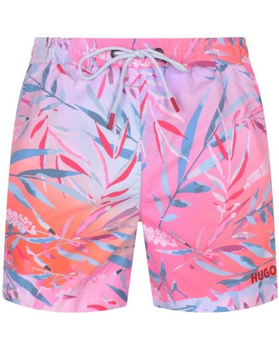 HUGO Calala Swim Shorts - Pink