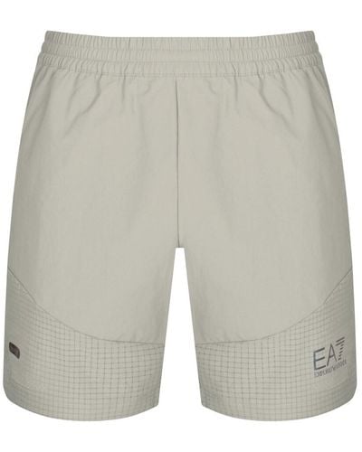 EA7 Emporio Armani Bermuda Shorts - Natural