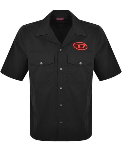 DIESEL Short Sleeve Mac 22 B Shirt - Black