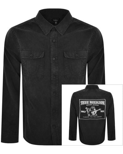 True Religion Workwear Shirt - Black