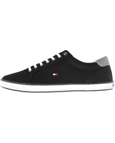 Tommy Hilfiger Essential Logo Sneakers - Black