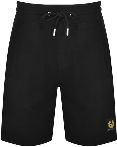 Belstaff Sweat Jersey Shorts - Black