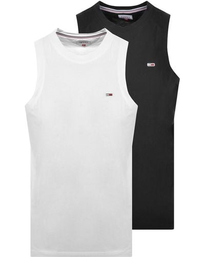 Tommy Hilfiger 2 Pack Vests - White