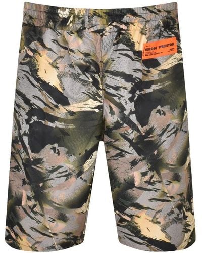 Heron Preston Dry Fit Shorts - Green
