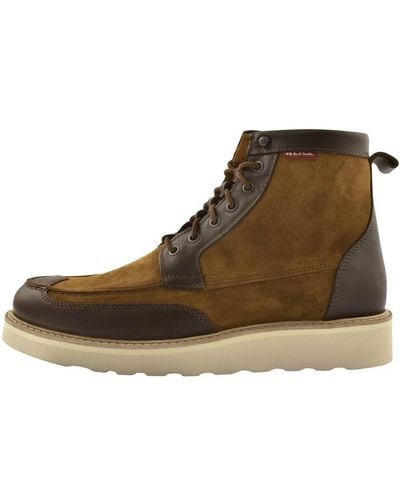 Paul Smith Tufnel Boots - Brown