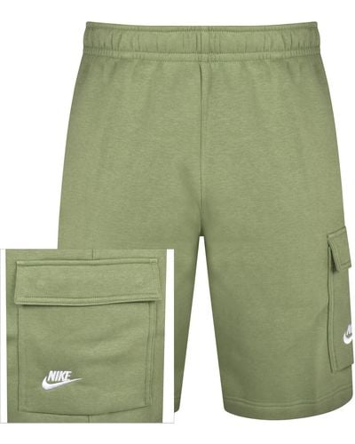 Nike Club Logo Cargo Shorts - Green