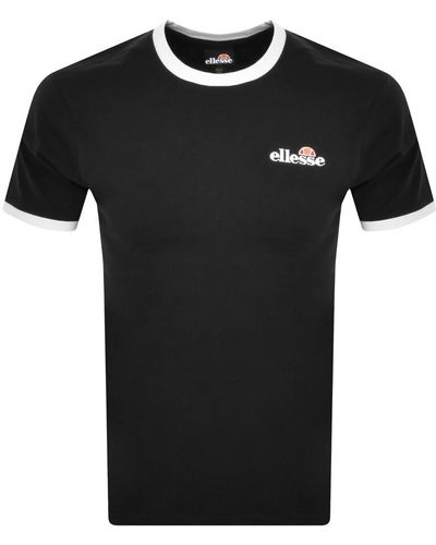 Ellesse Meduno Logo T Shirt - Black
