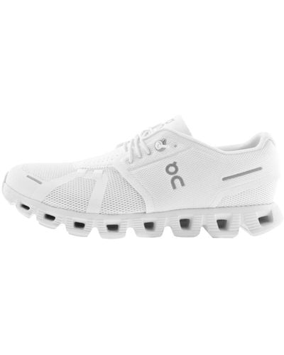 On Shoes Cloud 5 Trainers - White