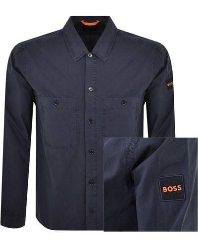 BOSS Boss Locky 2 Overshirt - Blue