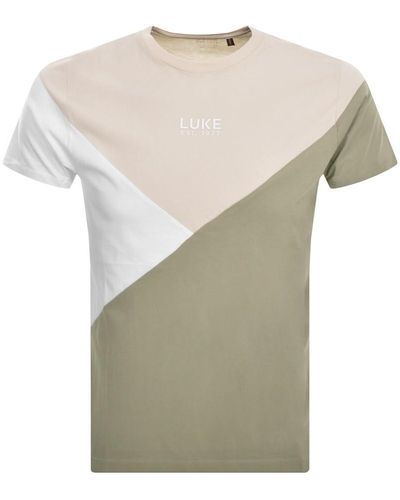 Luke 1977 St Lucia T Shirt Ecru - Natural