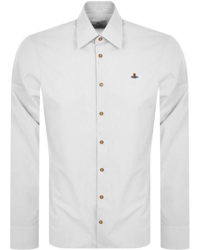 Vivienne Westwood Long Sleeved Shirt - White