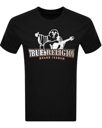 True Religion Buddha T Shirt - Black