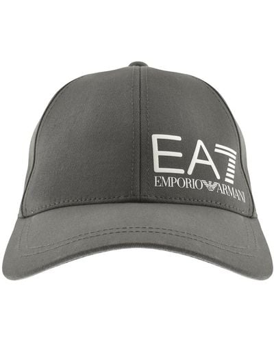 EA7 Emporio Armani Logo Baseball Cap - Grey