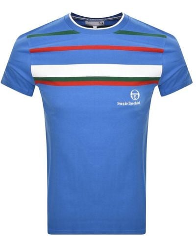 Sergio Tacchini Denver T Shirt - Blue