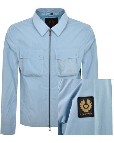 Belstaff Outline Overshirt - Blue