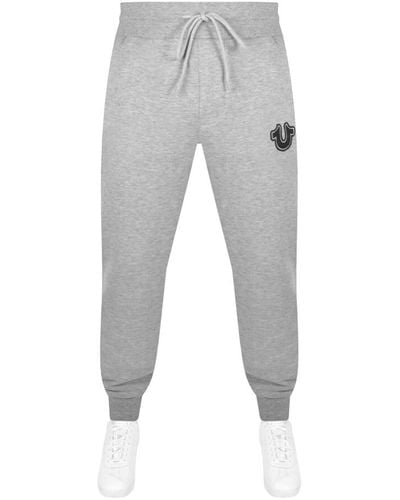 True Religion Logo joggers - Grey