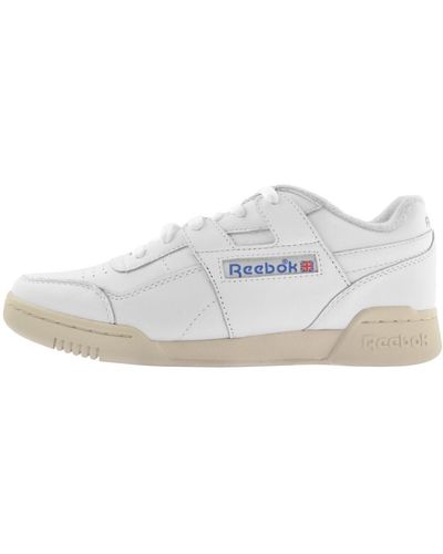 Reebok Workout Plus Vintage Sneakers - White