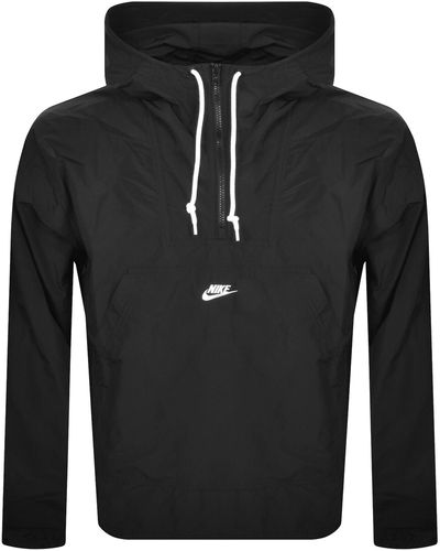 Nike Marina Anorak Pullover Jacket - Black