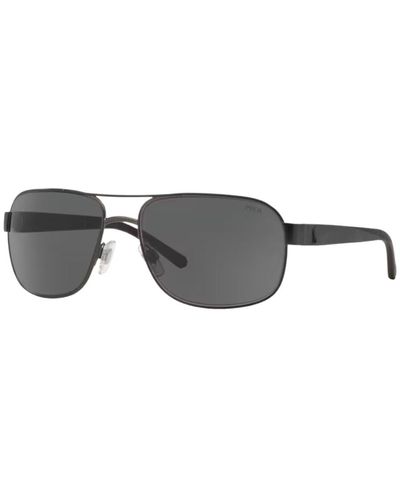 Ralph Lauren Polo Player Sunglasses Brown - Gray