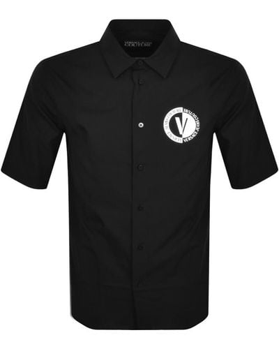 Versace Couture Short Sleeve Shirt - Black