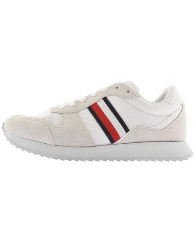 Tommy Hilfiger Runner Evo Mix Sneakers - White