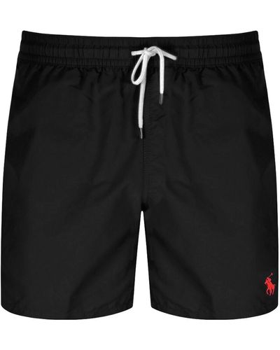 Ralph Lauren Traveller Swim Shorts - Black