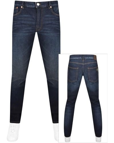 Belstaff Longton Dark Wash Slim Jeans - Blue