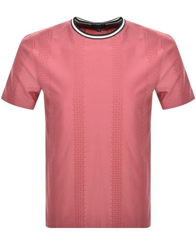 Ted Baker Rousel Slim Fit T Shirt - Pink