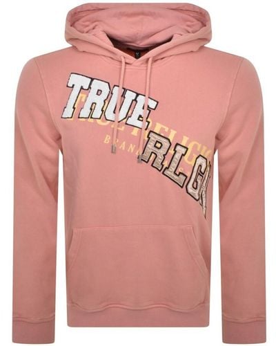 True Religion Vintage Hoodie - Pink