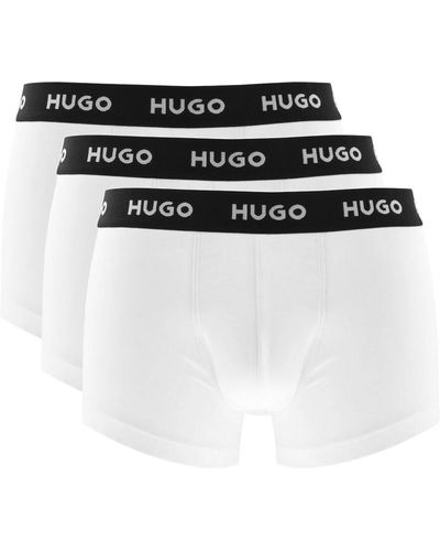 HUGO 3 Pack Trunks - White