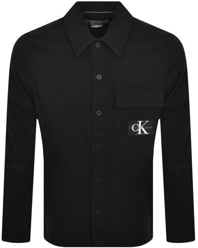 Calvin Klein Jeans Utility Overshirt - Black