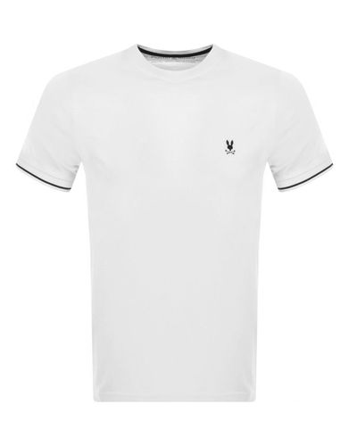 Psycho Bunny Lambert T Shirt - White