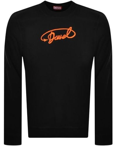 DIESEL S Ginn L6 Sweatshirt - Black