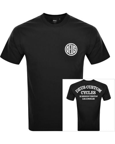 Deus Ex Machina Clutch T Shirt - Black