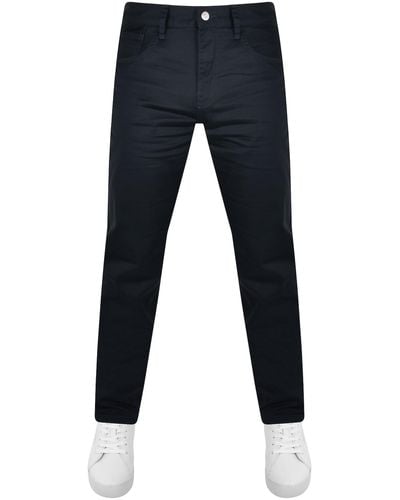 Armani Exchange J13 Slim Fit Trousers - Blue