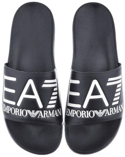 EA7 Emporio Armani Visibility Sliders - Blue