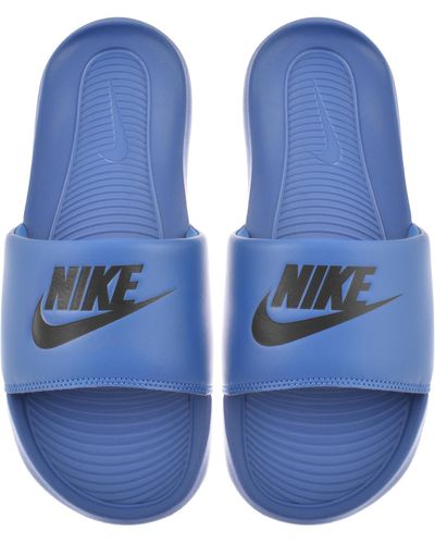 Nike Victori One Sliders - Blue